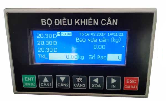 bộ điều khiển cho cân điện tử